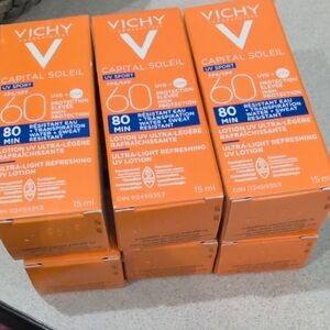 Vichy Capital Soleil SPF 60 Sunscreen Travel Size Lot